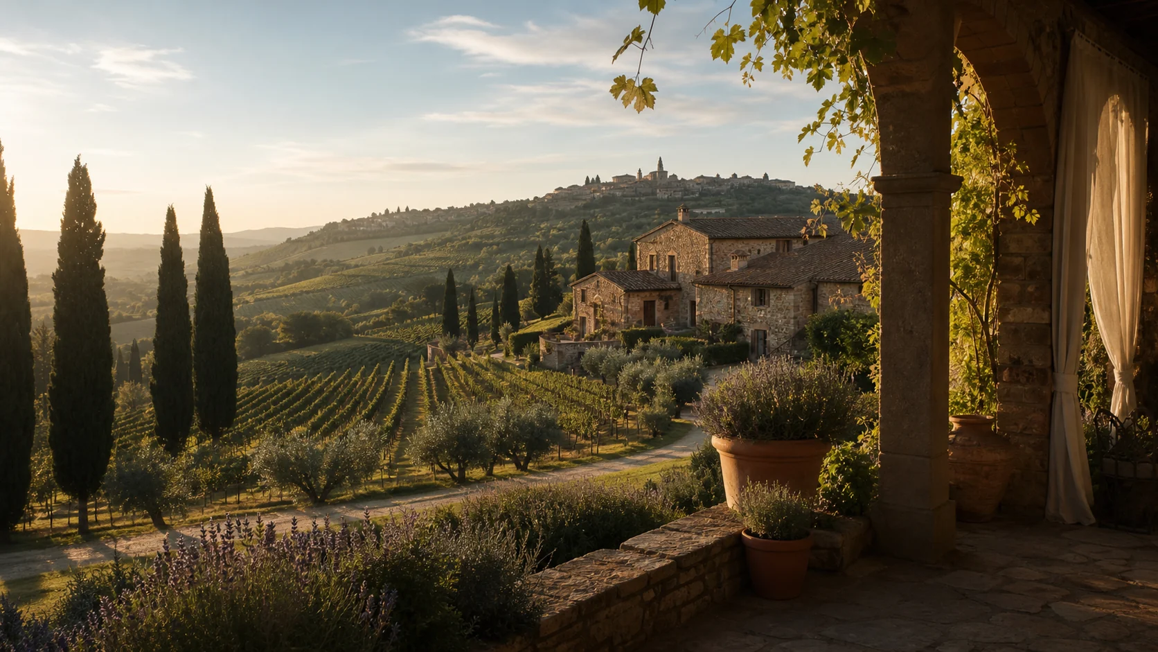 Luxury hotels in Tuscany, Italy