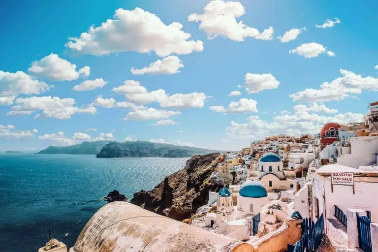 Santorini, greece - oia, santorini, greece.