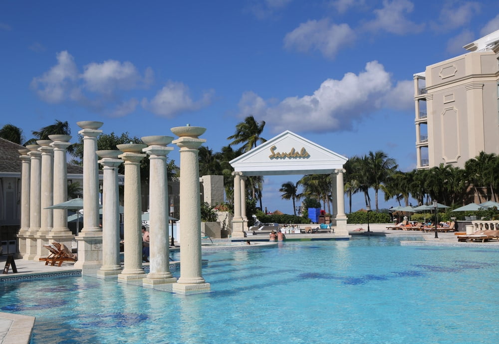 The Sandals Royal Bahamian Luxury Resort in Nassau, Bahamas