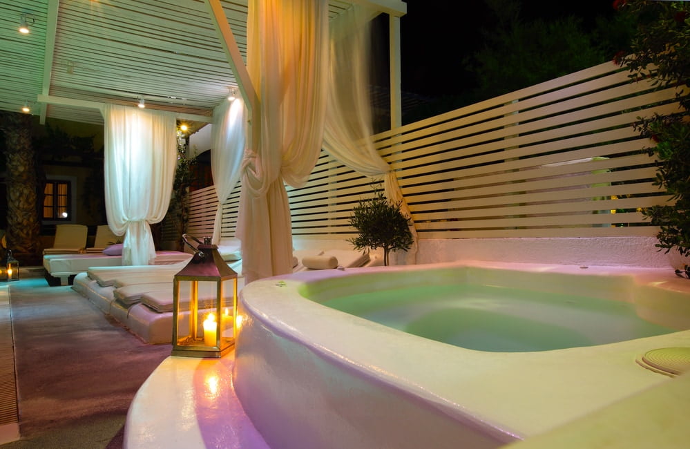 Luxury Spa resort pool